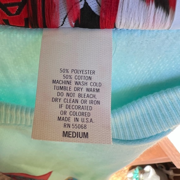 NWT woman’s HAWK western Montana Ranch rodeo club made in the USA sweatshirt - Picture 3 of 16